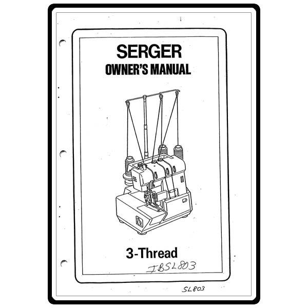 Service Manual, Pfaff 803 image # 5410