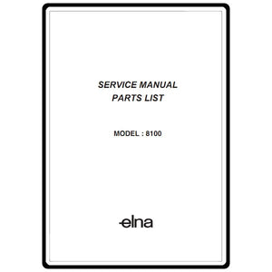 Service Manual, Elna 8100 image # 3893