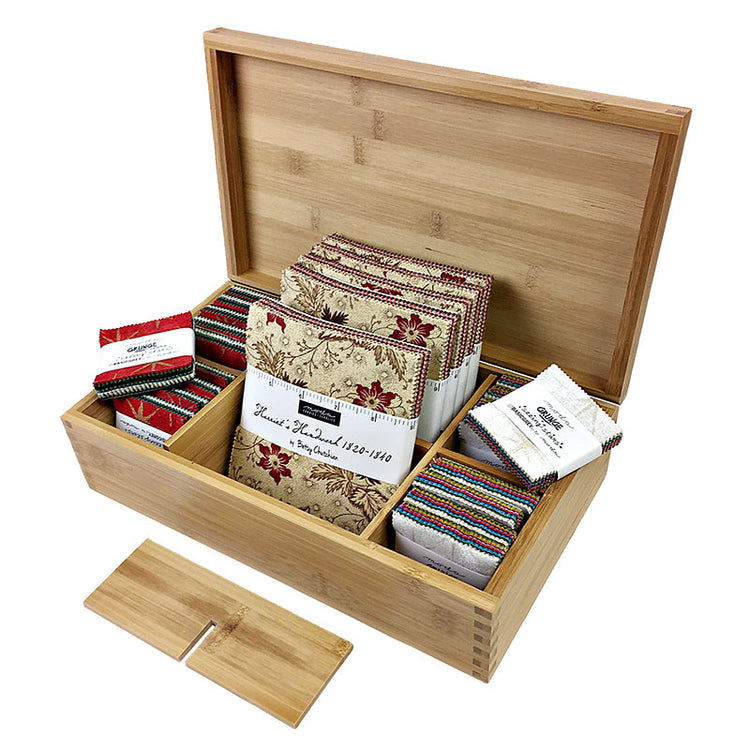 Bamboo 8-Compartment Box image # 61482