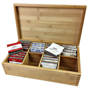 Bamboo 8-Compartment Box image # 61484