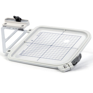 Embroidery Hoop SQ14e (5.5" x 5.5"), Janome #819801104, with grid