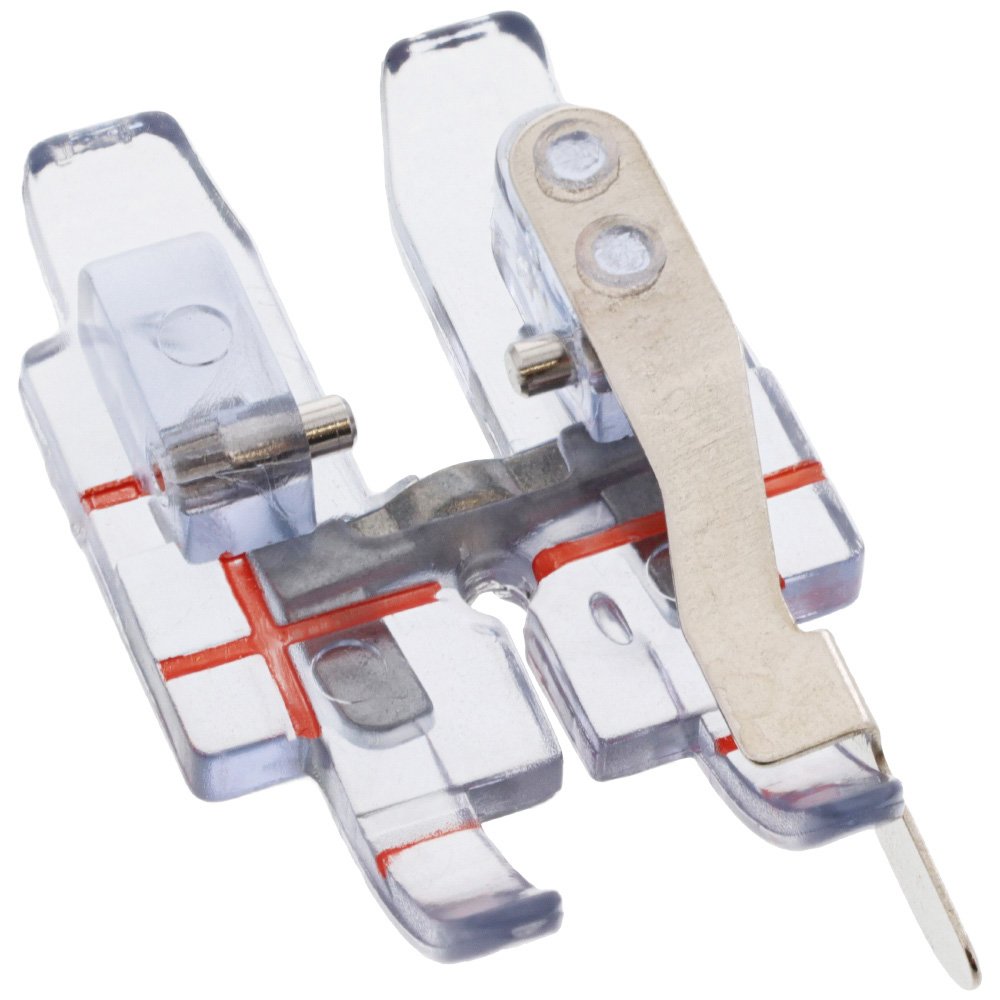 Clear 1/4" Foot w/ Guide, Pfaff #820881096 image # 81667