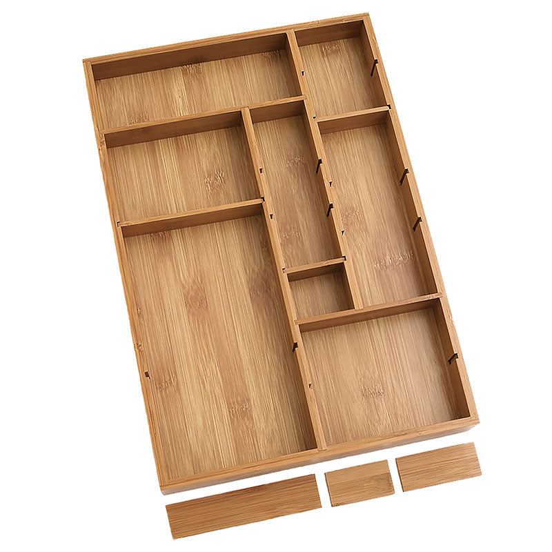 Bamboo Adjustable Drawer Organizer image # 61490
