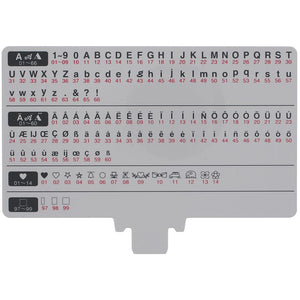 Quick Reference Chart, Janome #842809609 image # 67325