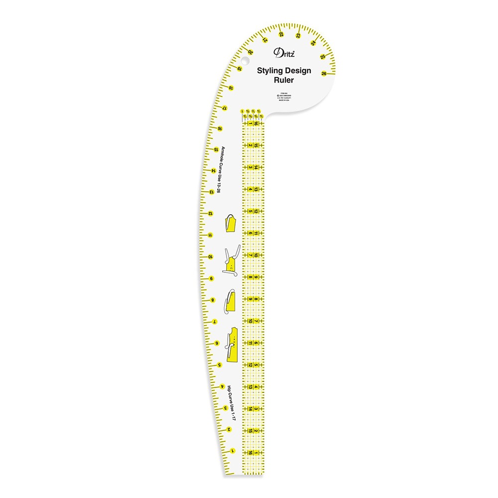 Dritz, 20" Styling Design Ruler image # 80207