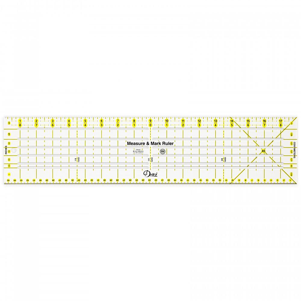 1.mark Ruler Dritz Measure & Mark Ruler