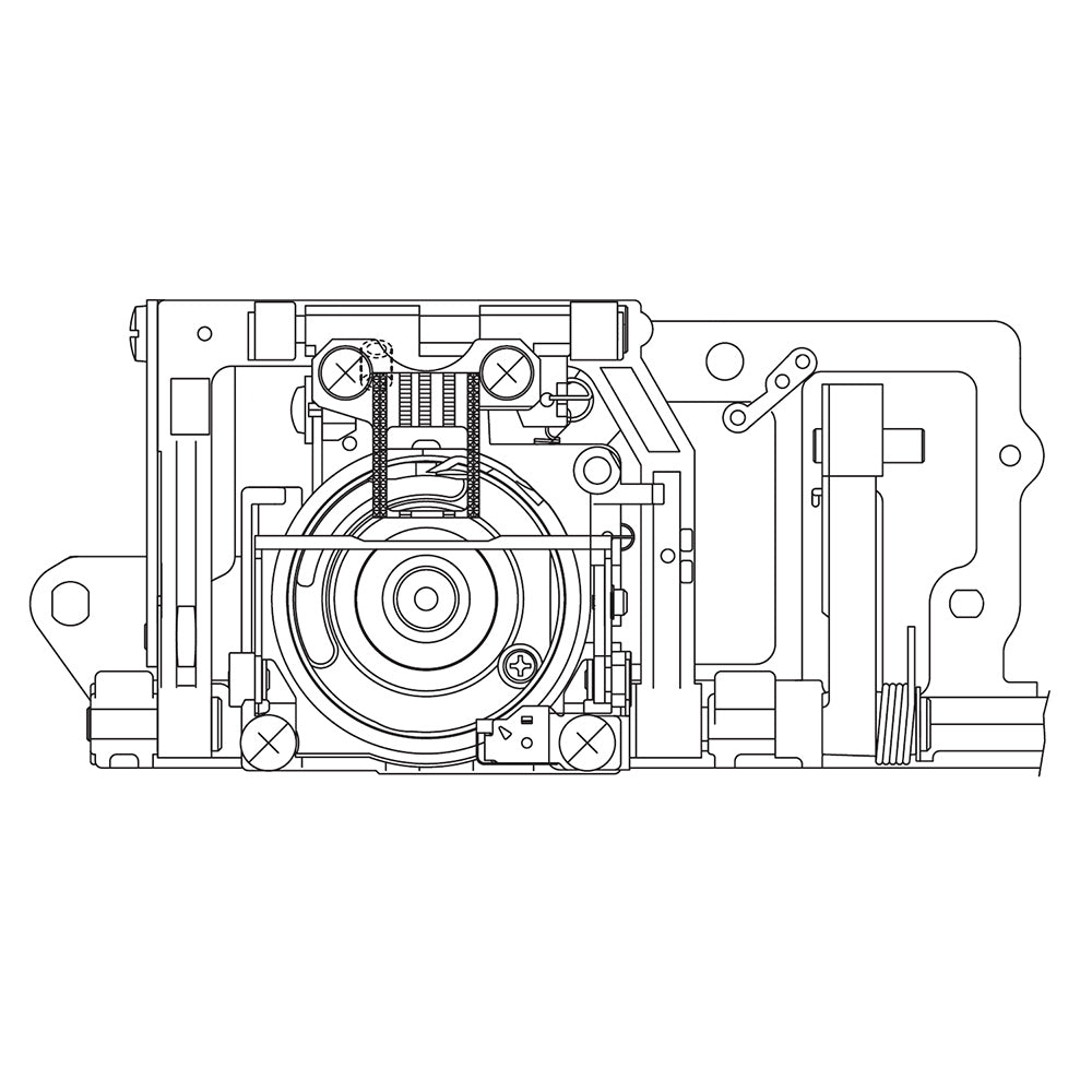 Feed Rock Shaft Unit, Janome #858681004