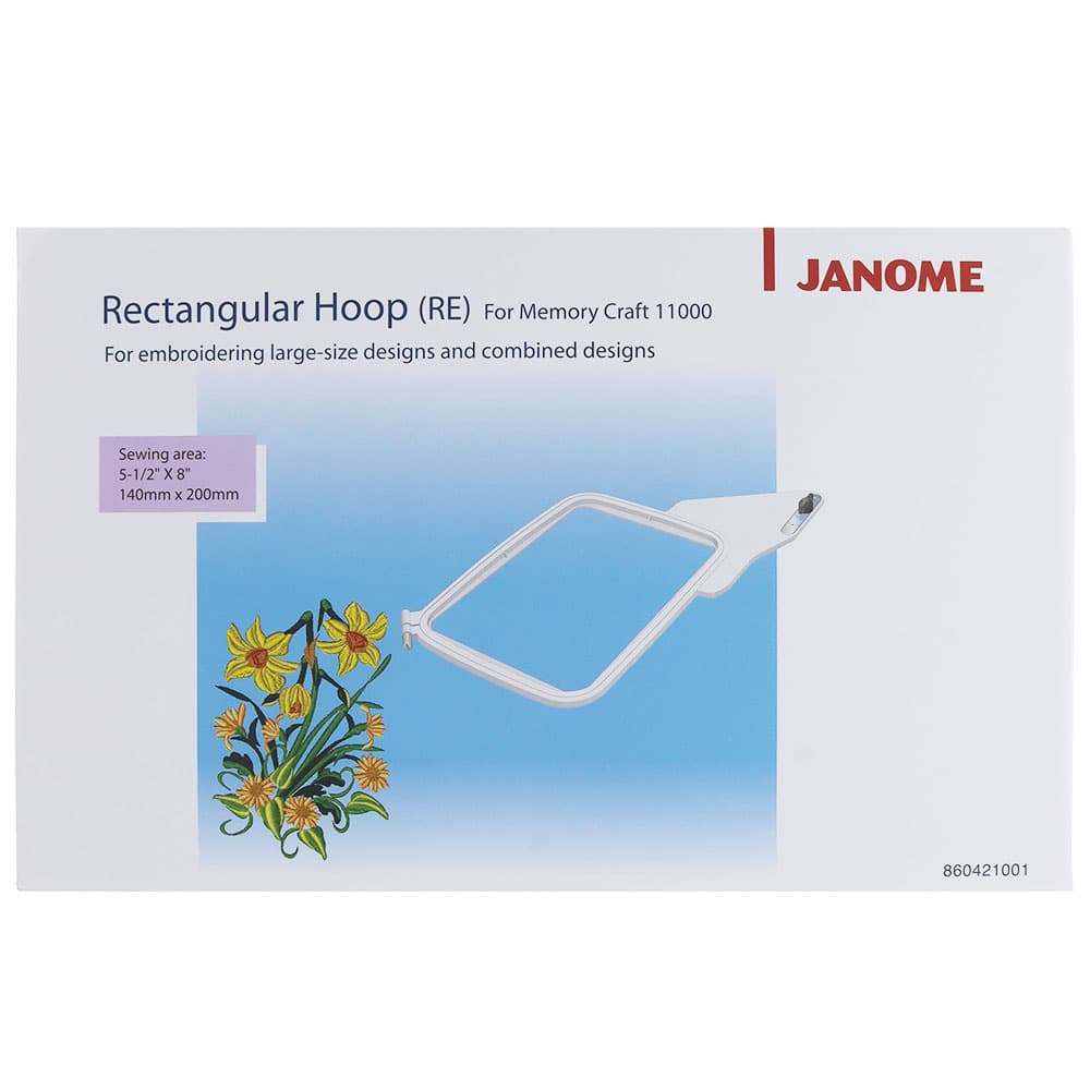 Embroidery Hoop RE (5"x 7"), Janome #860421001 image # 107753