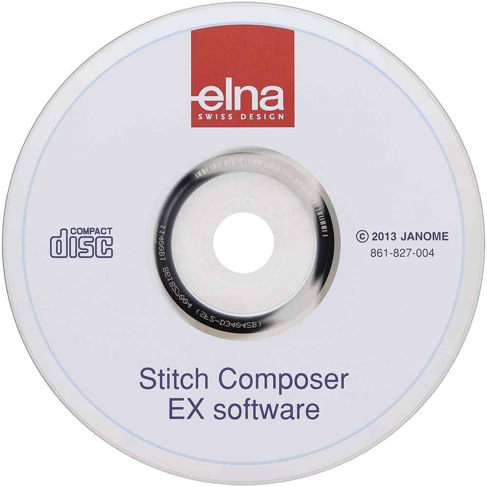 Stitch Composer CD-ROM, Elna #861827004 image # 101026