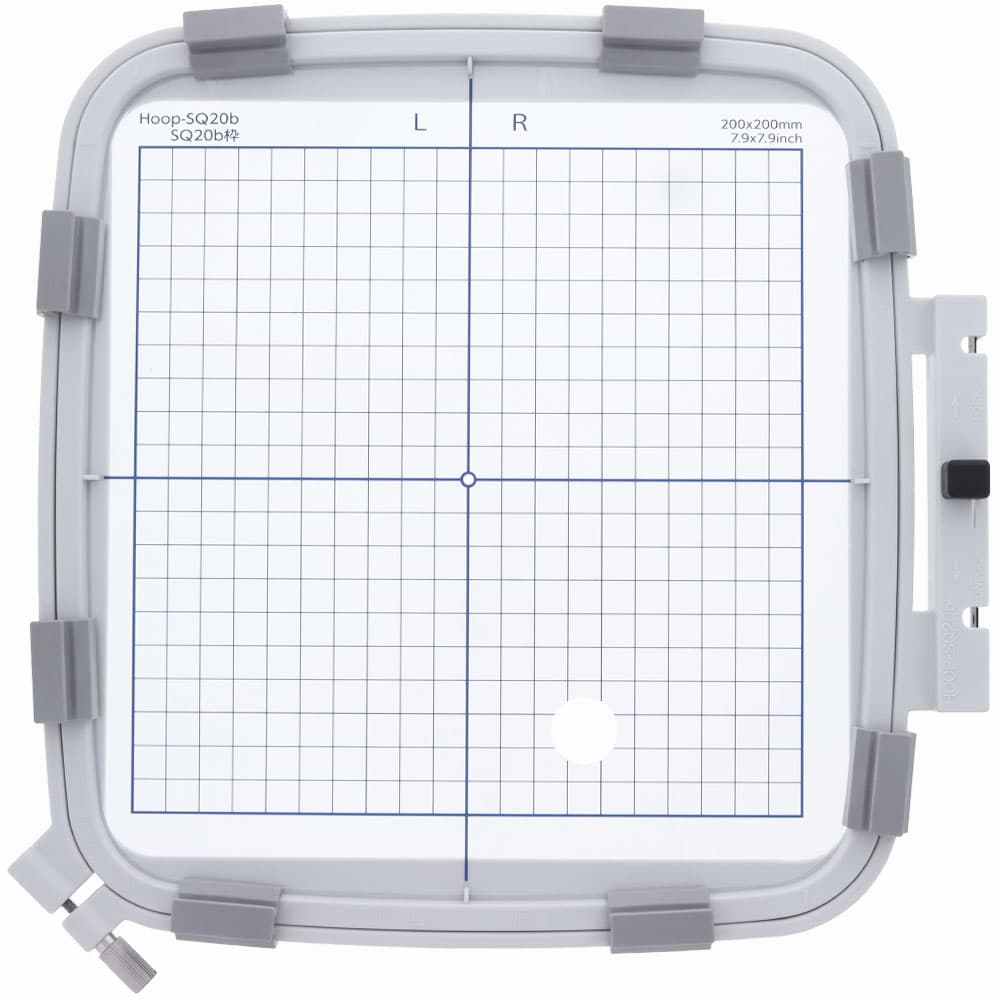 Embroidery Hoop SQ20B 7.9" X 7.9", Janome #864412001 image # 105643
