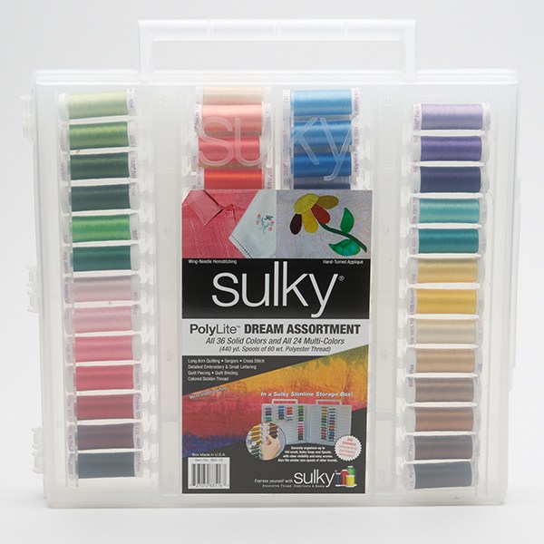 Sulky, Slimline Case with PolyLite Dream Thread Collection - 60 Spools image # 58996