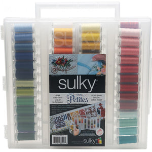 Sulky, Slimline Case with Cotton Petites Thread Dream Collection - 80 Spools image # 123371