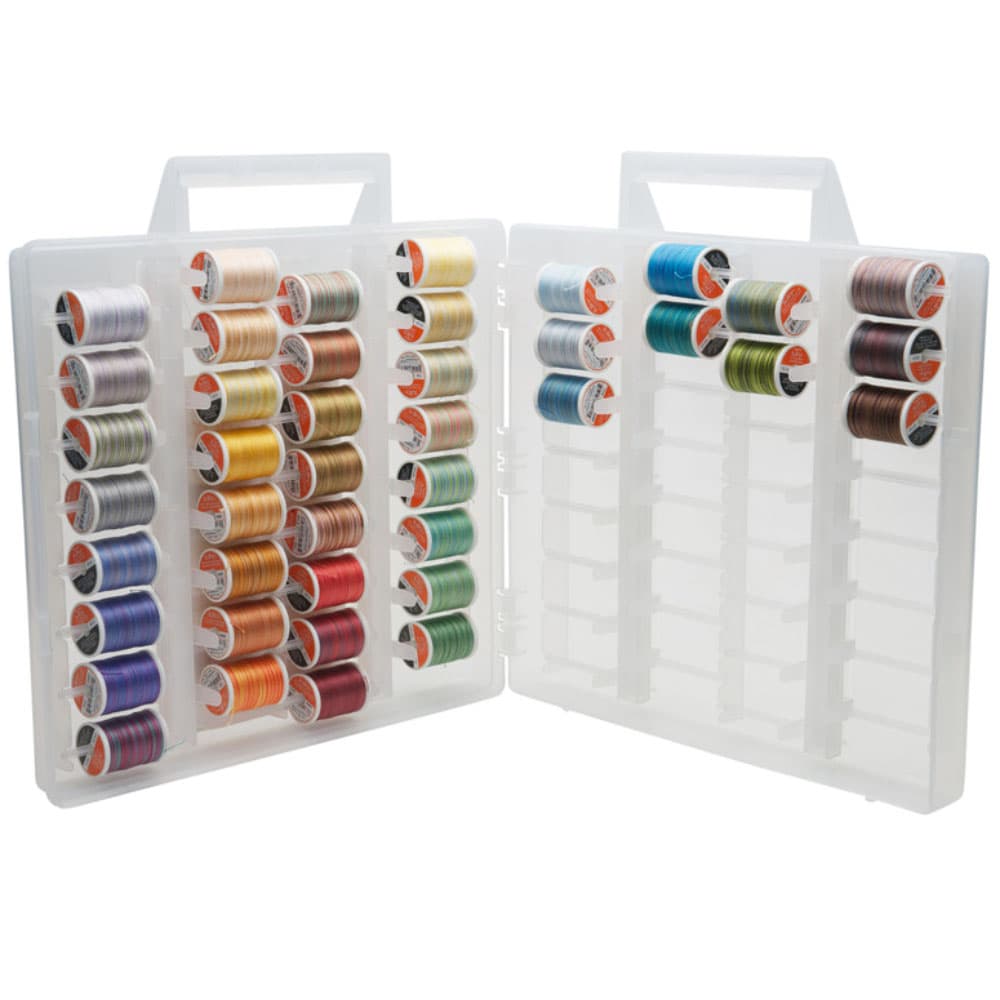 Sulky, Slimline Case with Cotton Blendables Thread Collection #3 - 42 Spools image # 123376