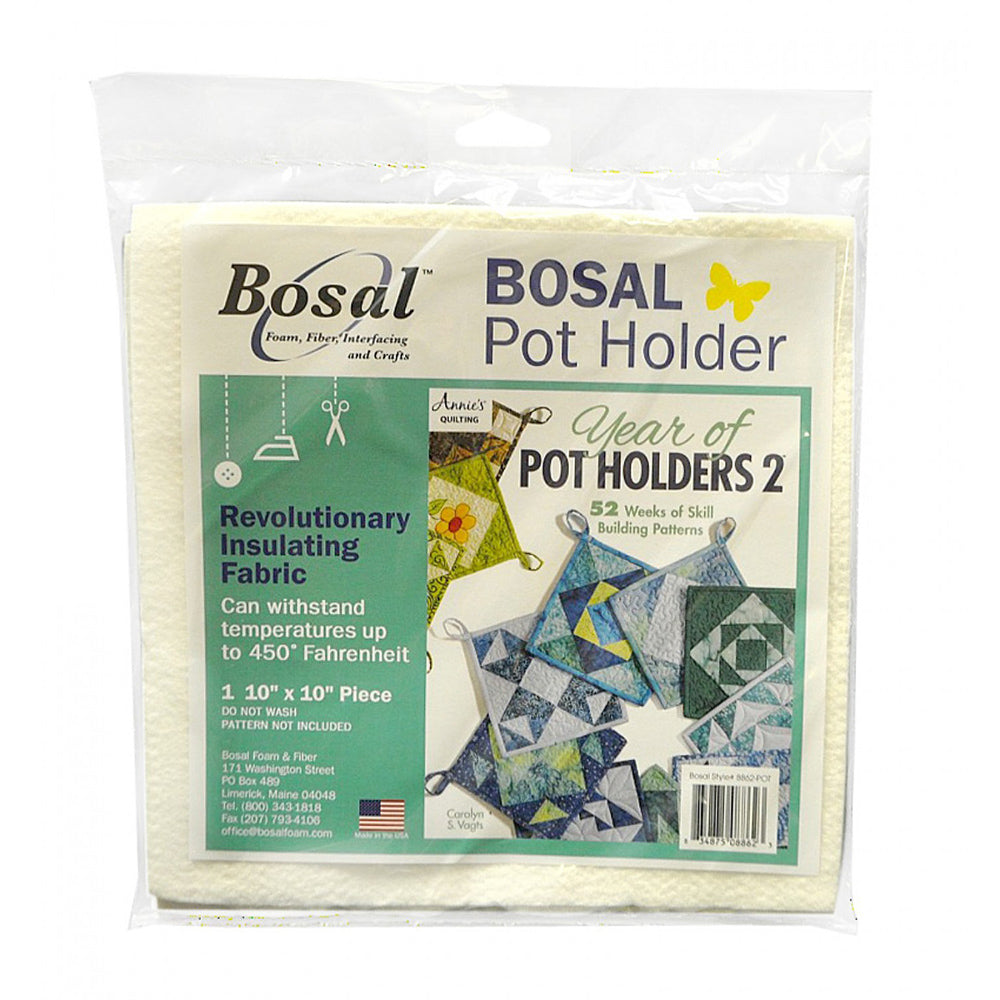 Bosal, Pot Holder Batting - 10" x 10" image # 66090