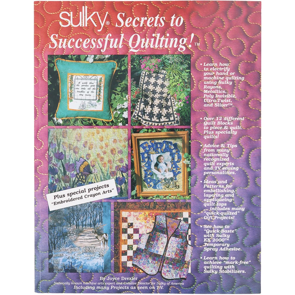 Secrets To Successful Quilting Book, Sulky image # 92962