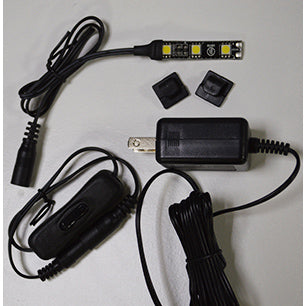 Featherweight 3 LED Light Strip Kit, Black image # 64446