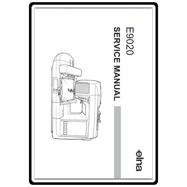 Service Manual, Elna 9020 image # 3899