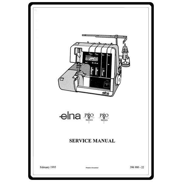 Service Manual, Elna 904 image # 3822