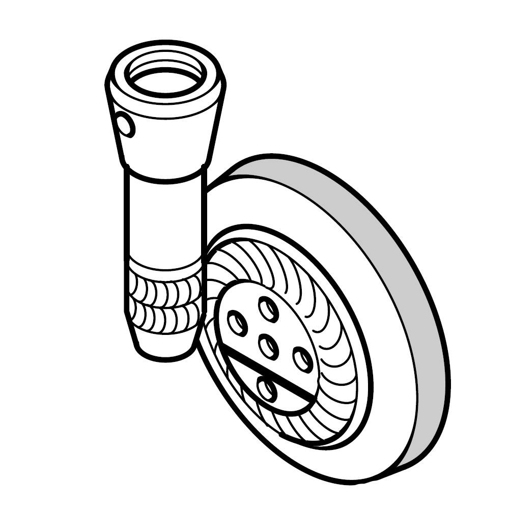 LG Roller Assembly, Pfaff #91-119942-93 image # 64253