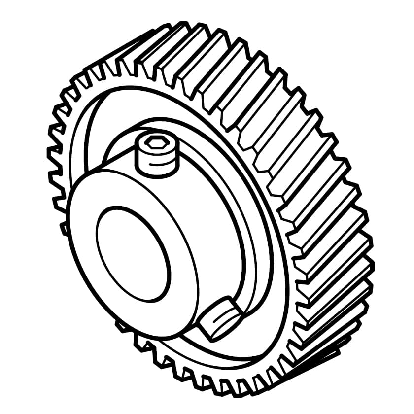 Spur Gear, Pfaff #91-162921-92 image # 82225