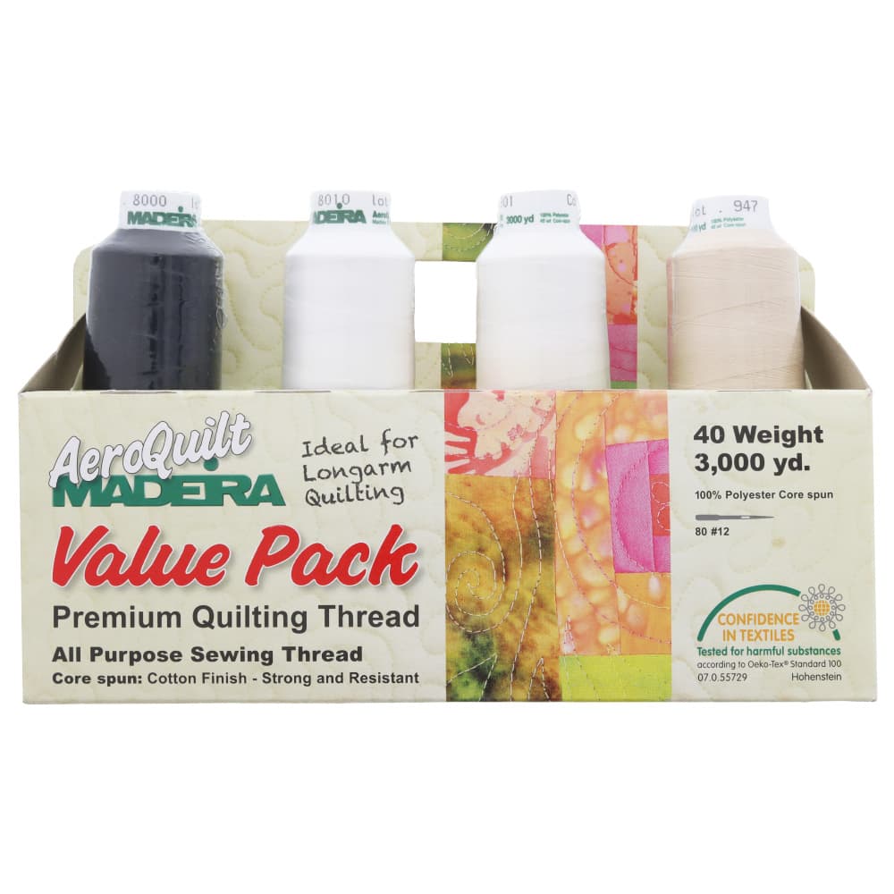 Madeira Aeroquilt Thread Pack (8 Cones) - Neutral image # 92845