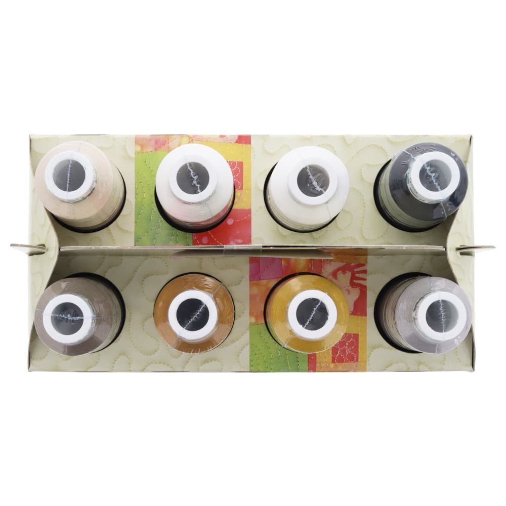Madeira Aeroquilt Thread Pack (8 Cones) - Neutral image # 92846