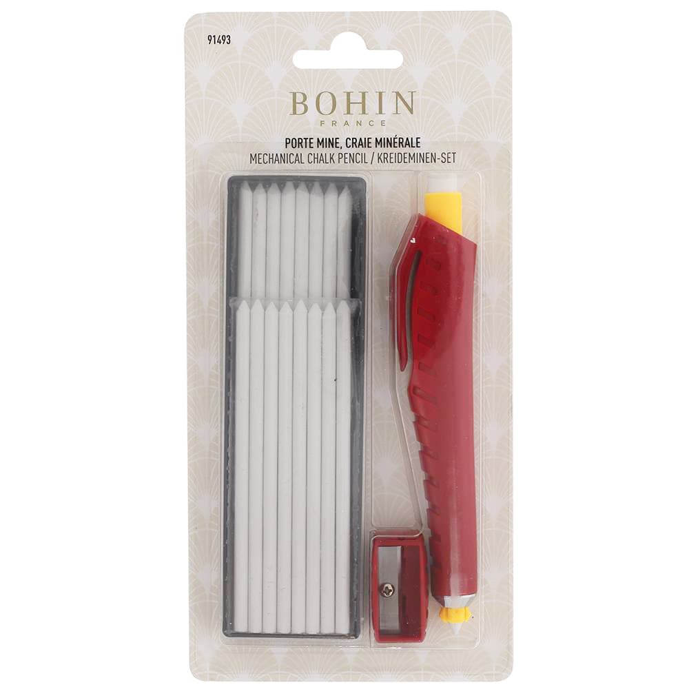 Mechanical Chalk Pencil and Refills (White), Bohin image # 85945
