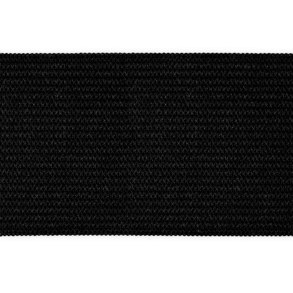 Heavy Stretch Waistband Elastic Black 1.5"x1.25yds, #9319B image # 92551