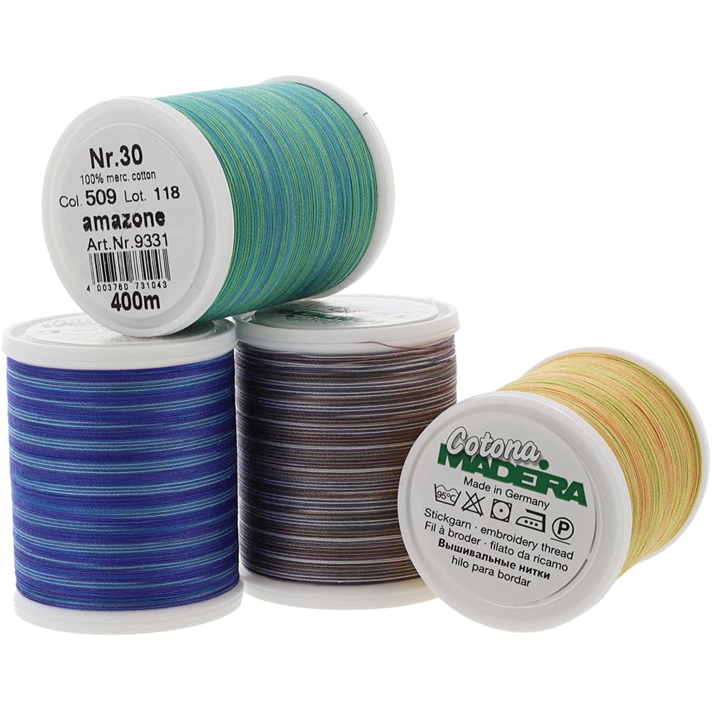 Madeira Cotona 30 Thread (Variegated, 440 Yards) image # 101244