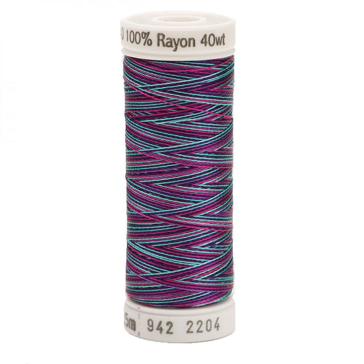 Sulky, Top 10 Variegated 40wt. Rayon Thread Set - 250yds image # 60529