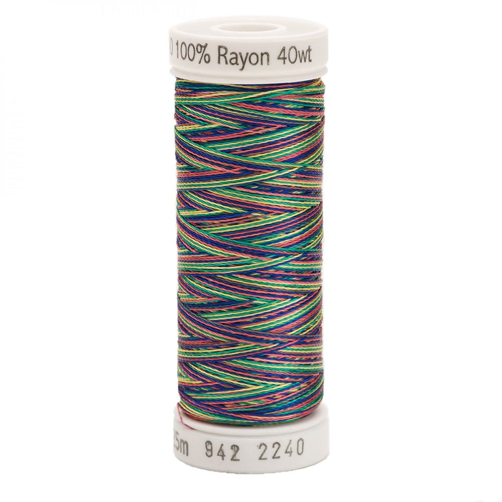 Sulky, Top 10 Variegated 40wt. Rayon Thread Set - 250yds image # 60533