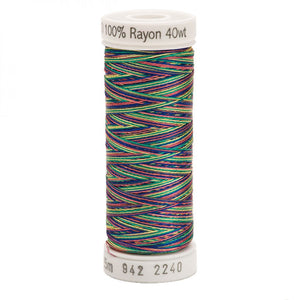 Sulky, Top 10 Variegated 40wt. Rayon Thread Set - 250yds image # 60533
