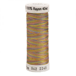 Sulky, Top 10 Variegated 40wt. Rayon Thread Set - 250yds image # 60535