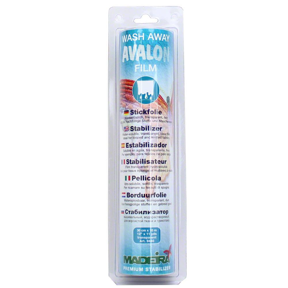 Madeira Avalon Ultra Wash Away Film Stabilizer - 12" x 3.3yds image # 23053
