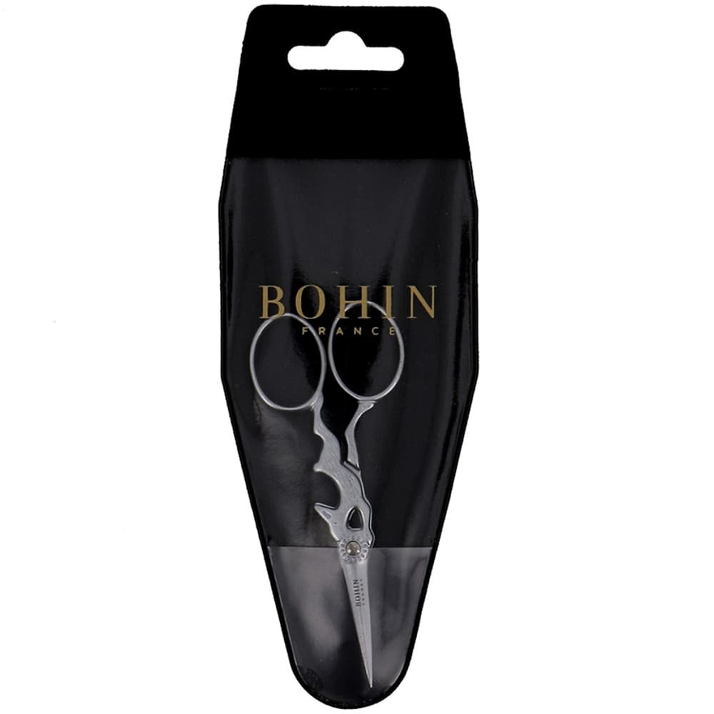 Silver Rabbit Embroidery Scissors 3-1/2