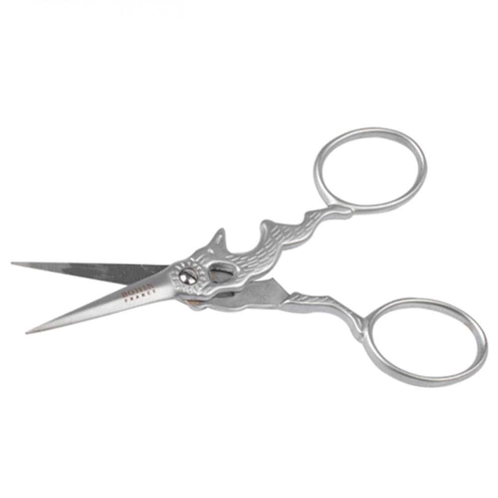 Silver Rabbit Embroidery Scissors 3-1/2