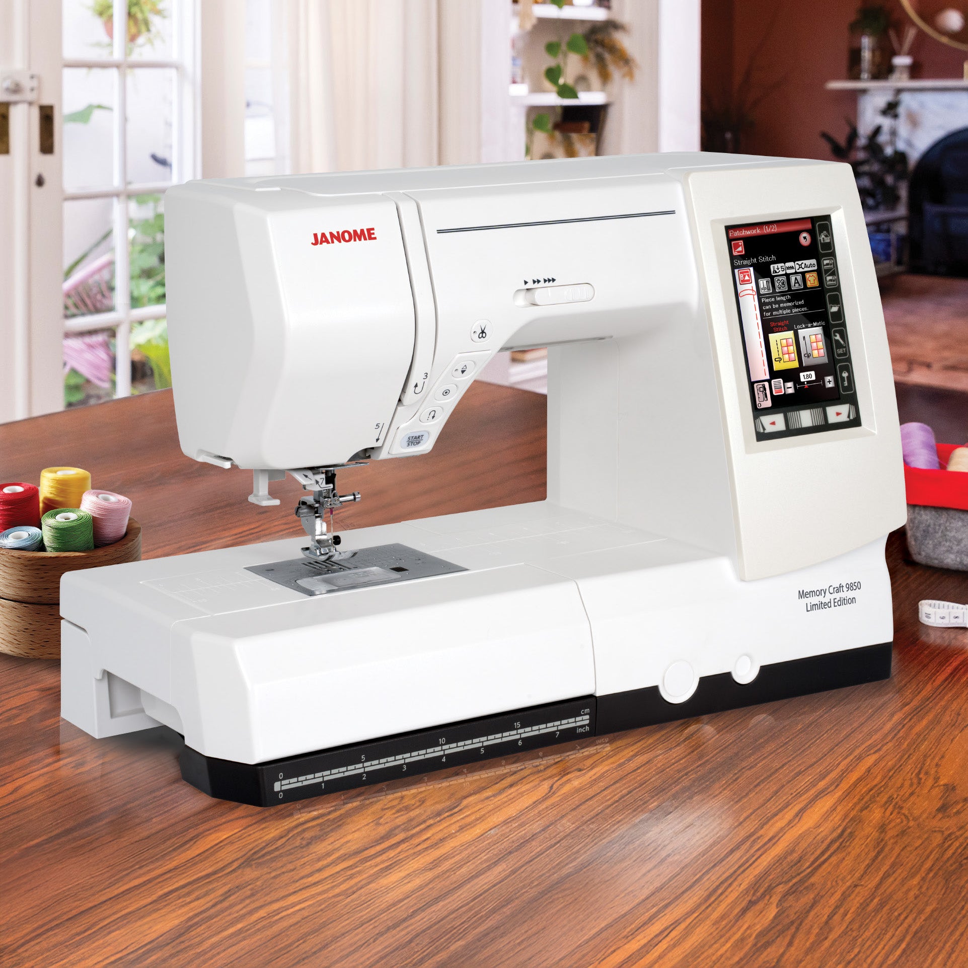 9850 Janome Memory Craft 9850 Limited Edition Sewing & Embroidery Machine w