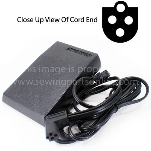 Foot Control w/ Cord (100/130V), Singer #988274-104 image # 5610