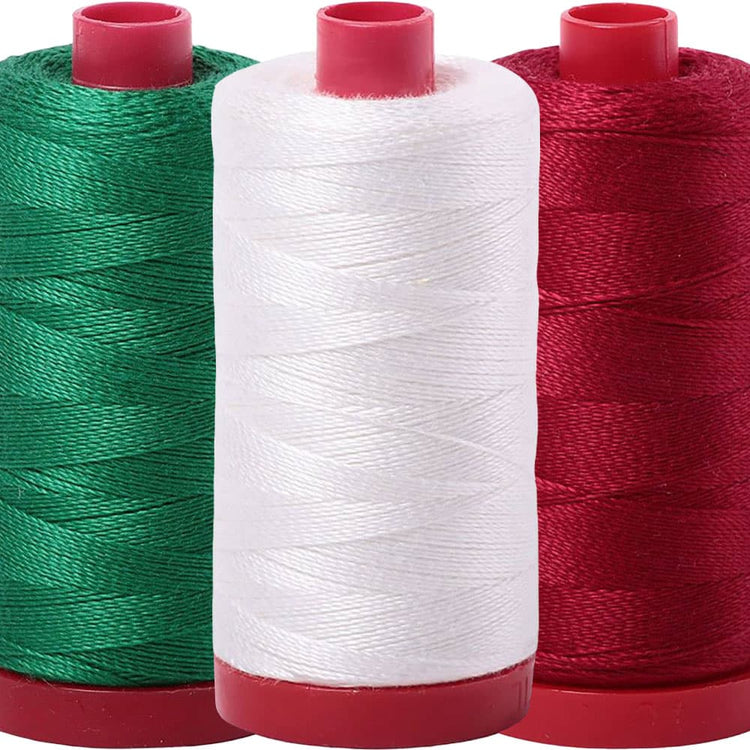 Aurifil 12wt Mako Cotton Thread (356yds) image # 109975