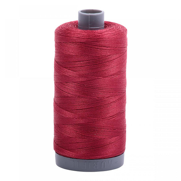 Aurifil 28wt Mako Cotton Thread (820yds), Burgundy - 1103