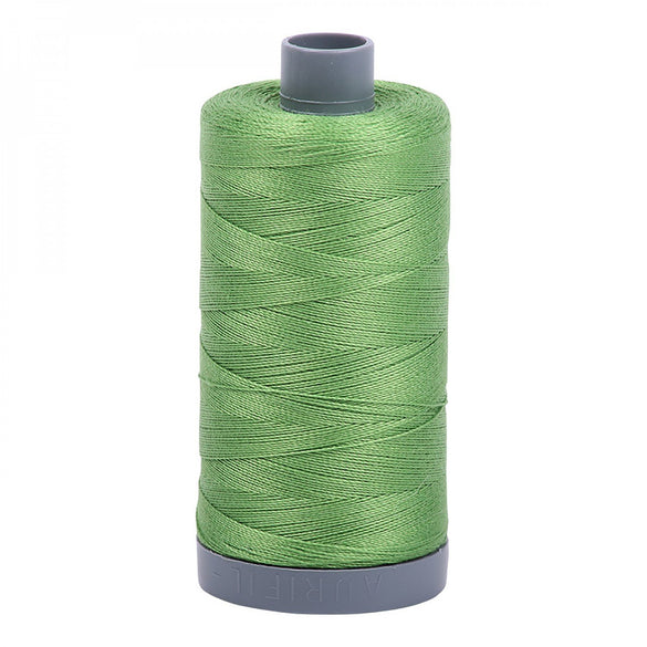 Aurifil 28wt Mako Cotton Thread (820yds), Grass Green - 1114