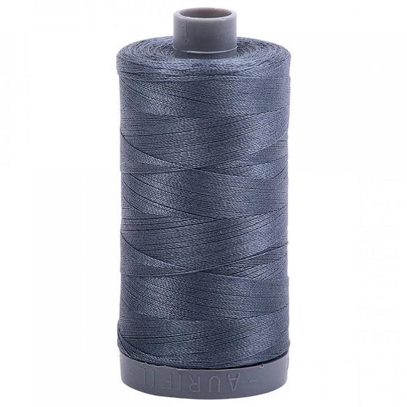 Aurifil 28wt Mako Cotton Thread (820yds), Medium Grey - 1158