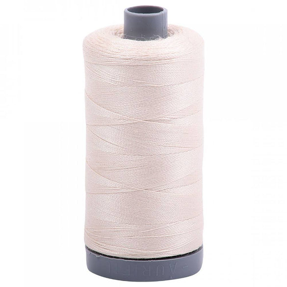 Aurifil 28wt Mako Cotton Thread (820yds), Light Sand - 2000