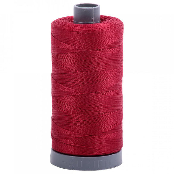 Aurifil 28wt Mako Cotton Thread (820yds), Red Wine - 2260