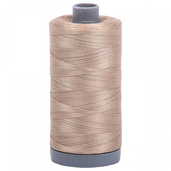 Aurifil 28wt Mako Cotton Thread (820yds), Linen - 2325
