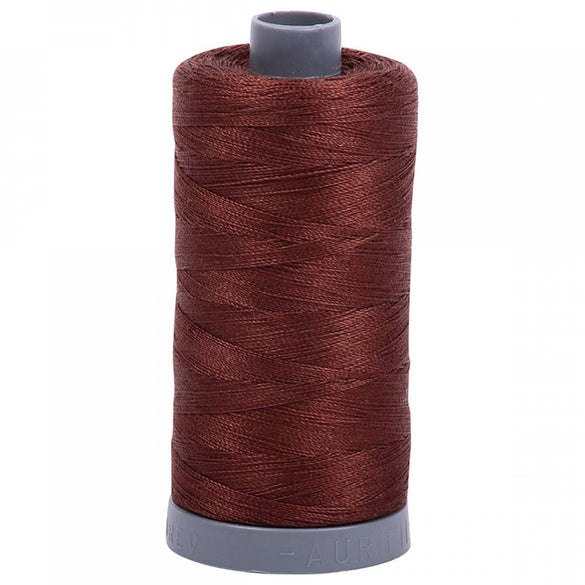 Aurifil 28wt Mako Cotton Thread (820yds), Chocolate - 2360