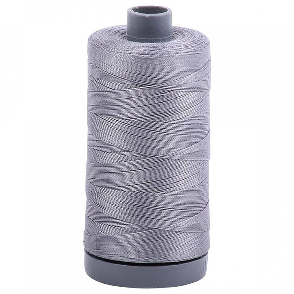 Aurifil 28wt Mako Cotton Thread (820yds), Grey - 2605