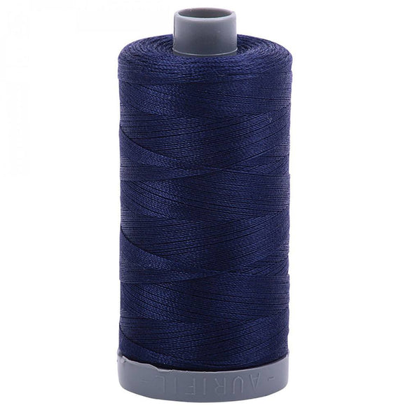 Aurifil 28wt Mako Cotton Thread (820yds), Midnight - 2745
