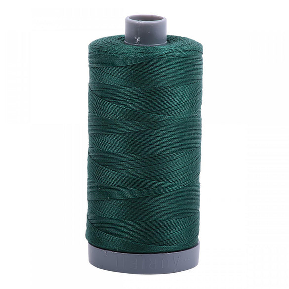 Aurifil 28wt Mako Cotton Thread (820yds), Medium Spruce - 2885