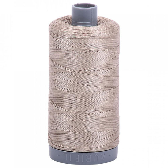 Aurifil 28wt Mako Cotton Thread (820yds), Rope Beige - 5011